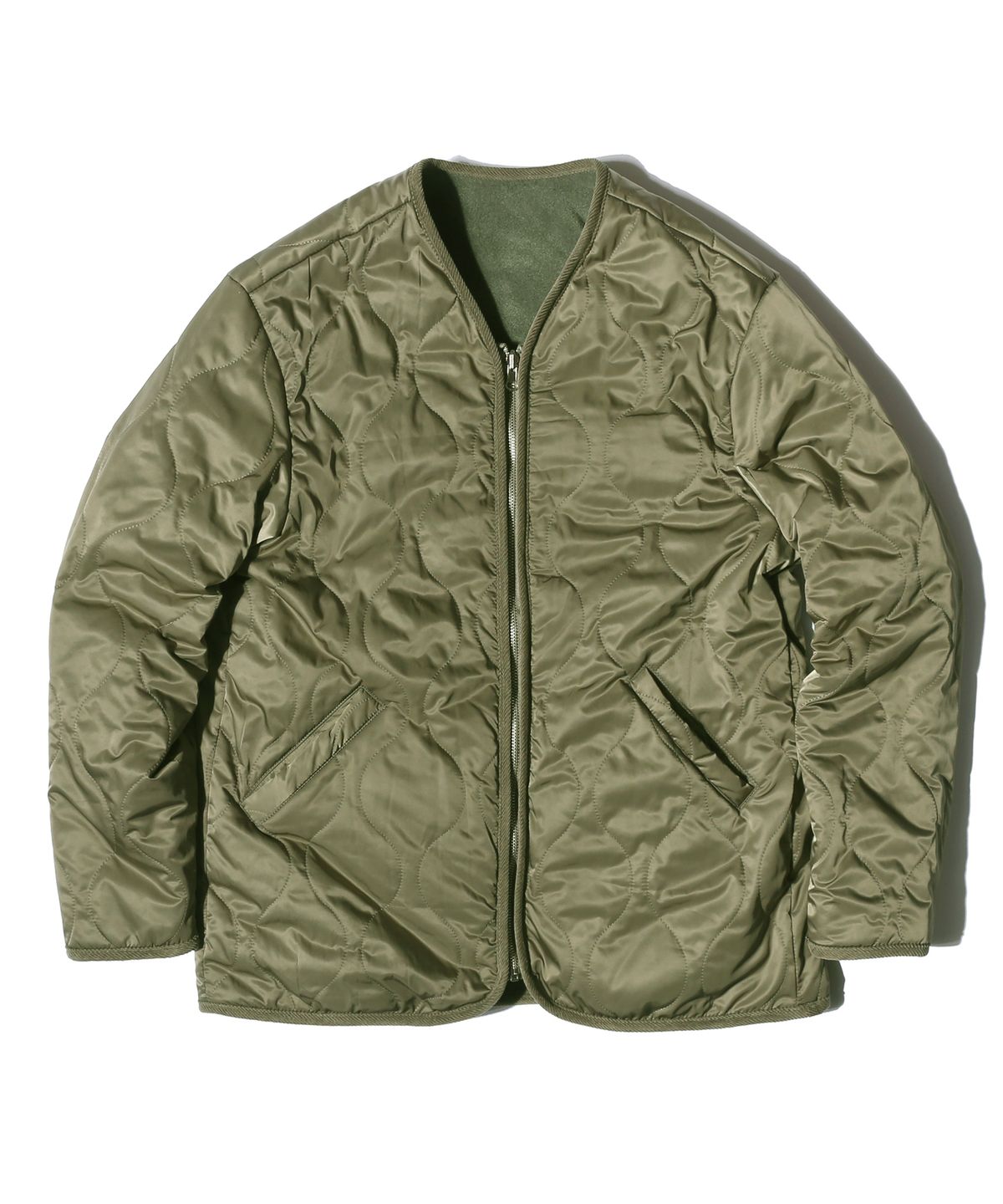 캘리포니아 프로젝트(CALIFORNIA PROJECT) REVERSIBLE LINER JACKET (OLIVE)