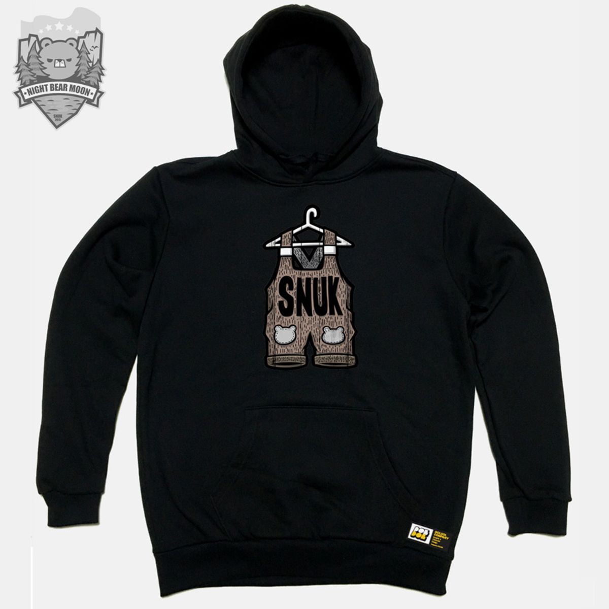 돌돌(DOLDOL) SNUK_HOODY_11 북극곰 스노우보드 선수 스누크 캐릭터 후드티 후디