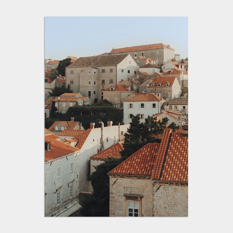 나의 유럽 모먼트 여행 액자 인테리어 포스터 / 06번 Dubrovnik Old Town Croatia 1