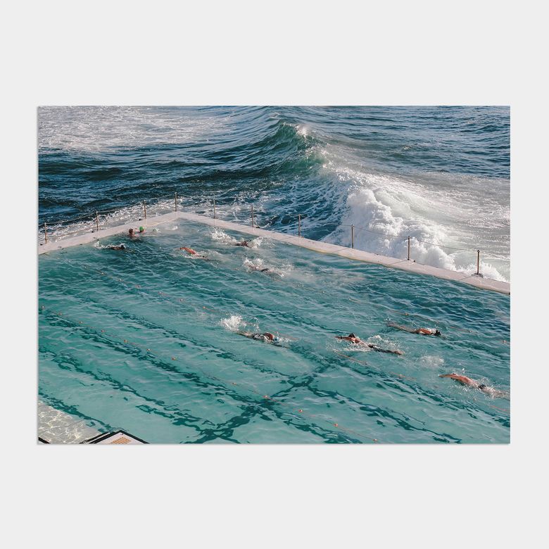 나의 유럽 모먼트 여행 액자 인테리어 포스터 / 10번 Bondi Beach Sydney Australia 01