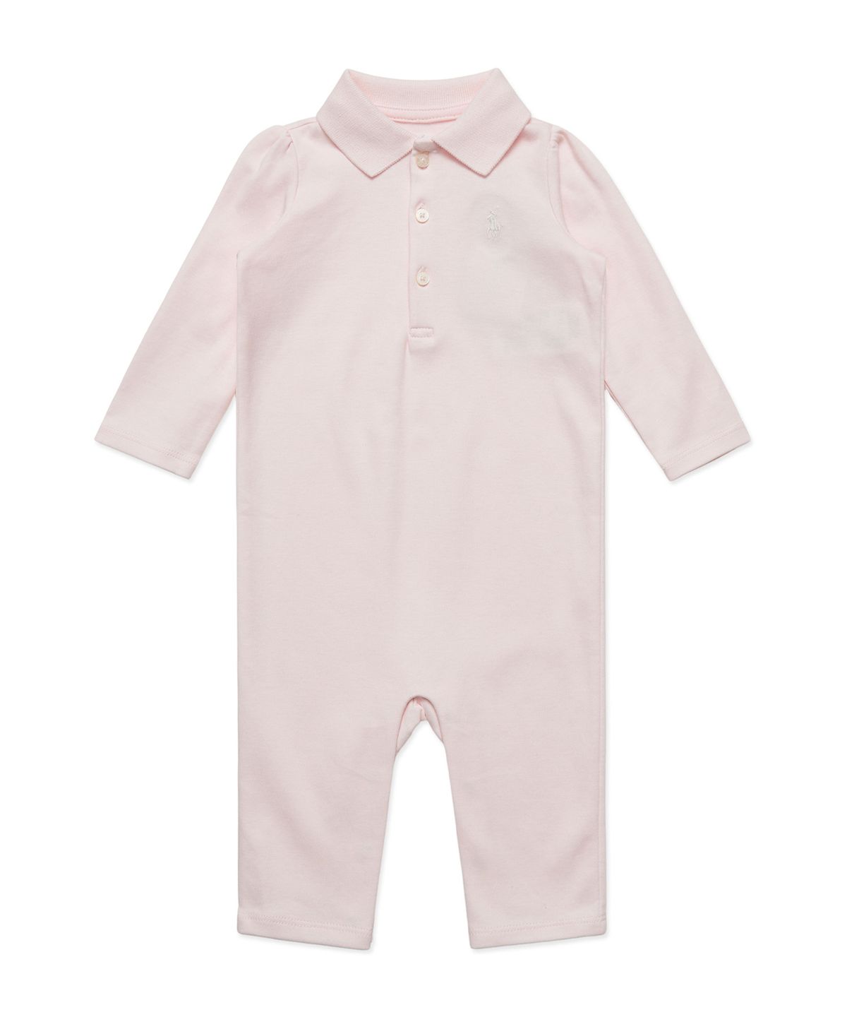폴로 랄프 로렌 칠드런(POLO RALPH LAUREN CHILDREN) 베이비 여아 폴로 인터락 커버올 - 핑크