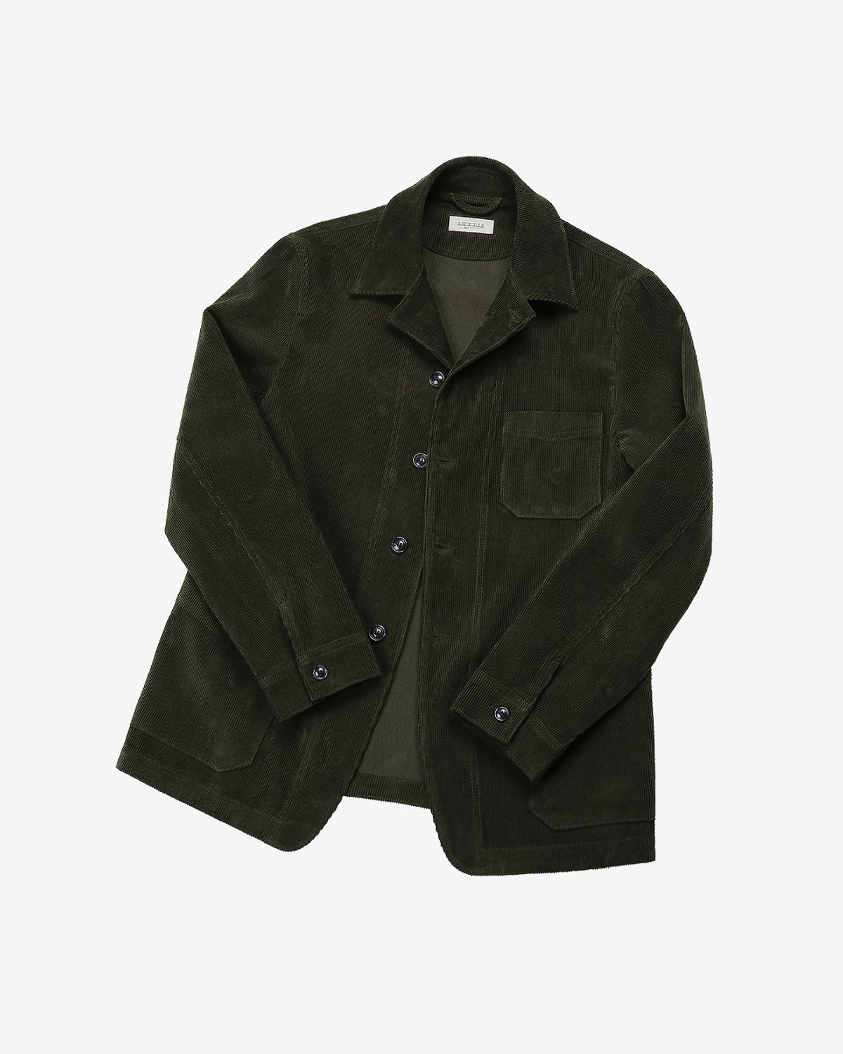 솔티(SORTIE) Corduroy French Work Jacket (Khaki)