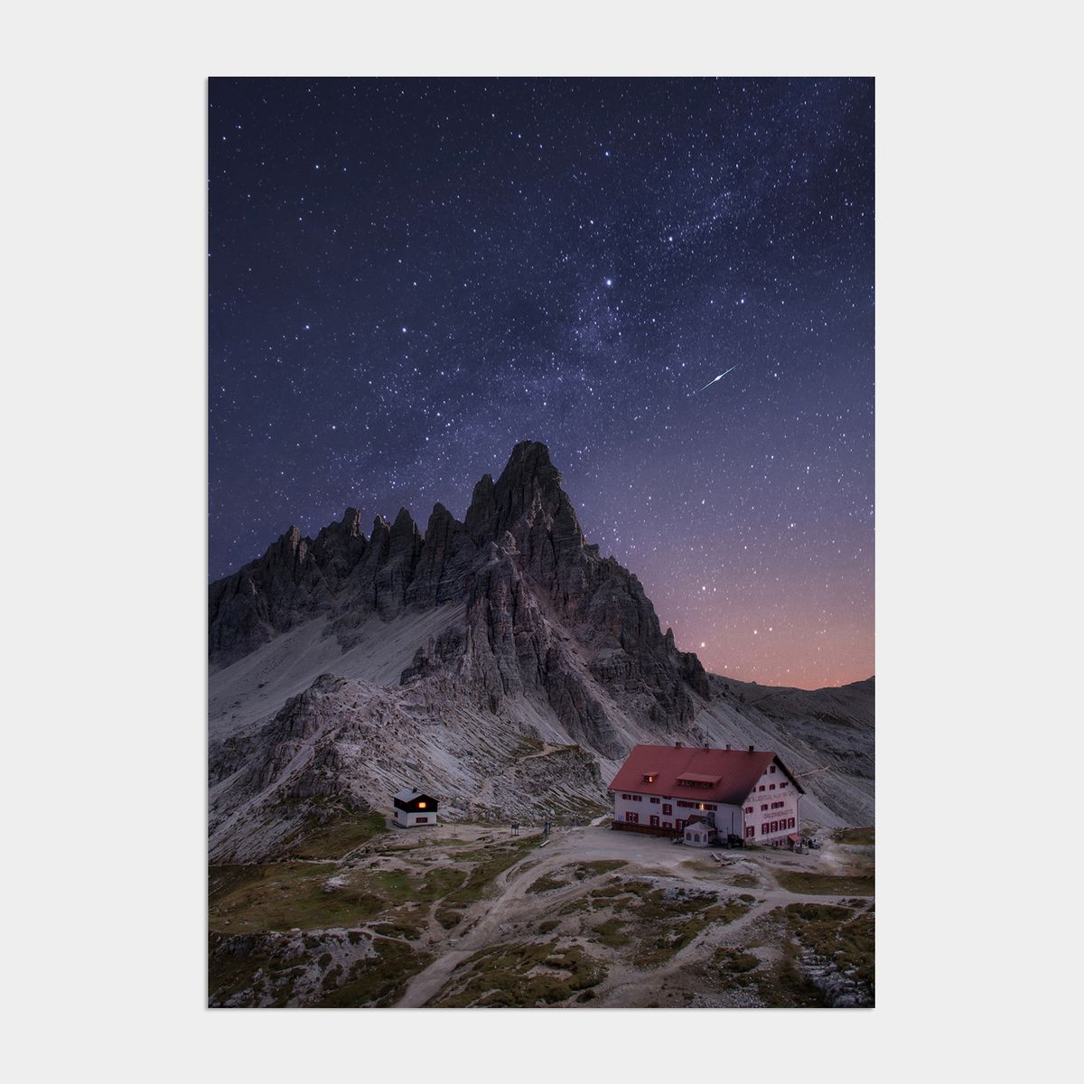 멜팅스튜디오(MELTING STUDIO) 나의 유럽 모먼트 여행 액자 인테리어 포스터 / 22번 Dolomiti Italy