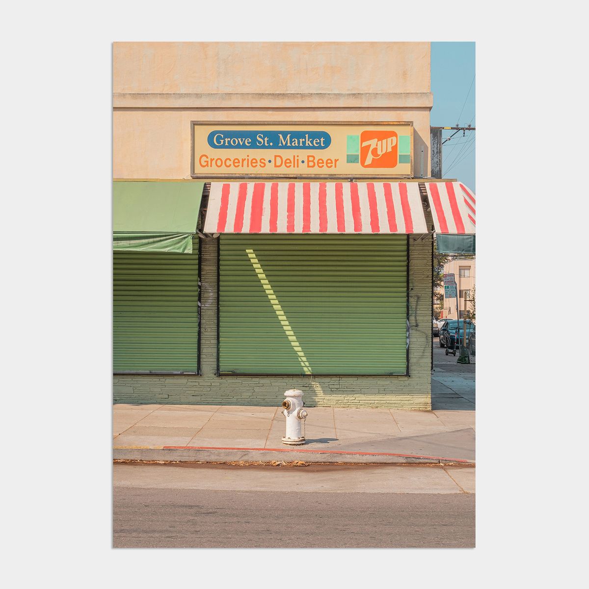 멜팅스튜디오(MELTING STUDIO) 나의 유럽 모먼트 여행 액자 인테리어 포스터 / 39번 Hayes Valley San Francisco USA