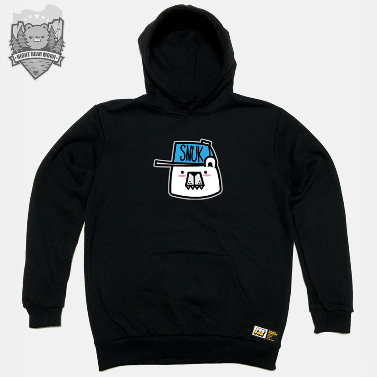 돌돌(DOLDOL) SNUK_HOODY_22 북극곰 스노우보드 선수 스누크 캐릭터 후드티 후디