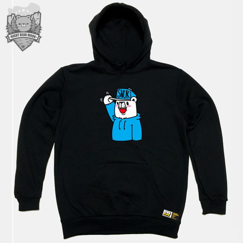 SNUK_HOODY_23 북극곰 스노우보드 선수 스누크 캐릭터 후드티 후디