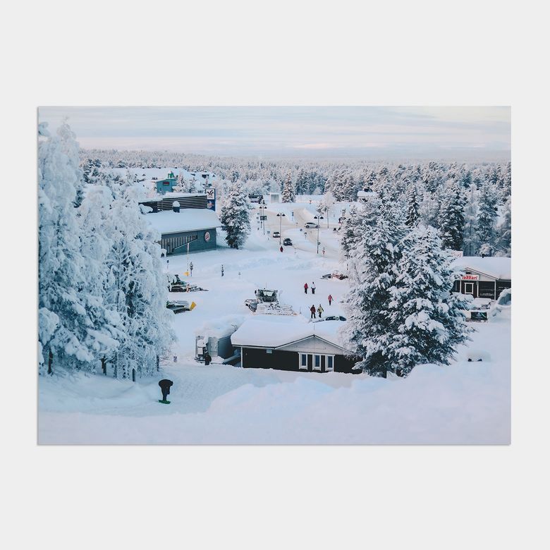 나의 유럽 모먼트 여행 액자 인테리어 포스터 /86번 Lapland Finland