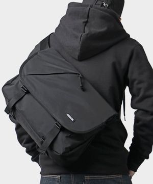 아그네스 메신저백_Black