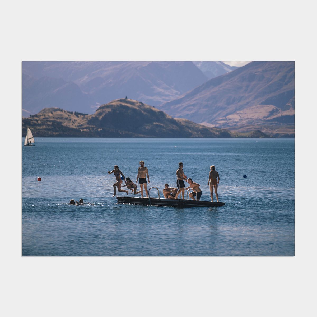 멜팅스튜디오(MELTING STUDIO) 나의 유럽 모먼트 여행 액자 인테리어 포스터 / 96번 Go to Wanaka New Zealand