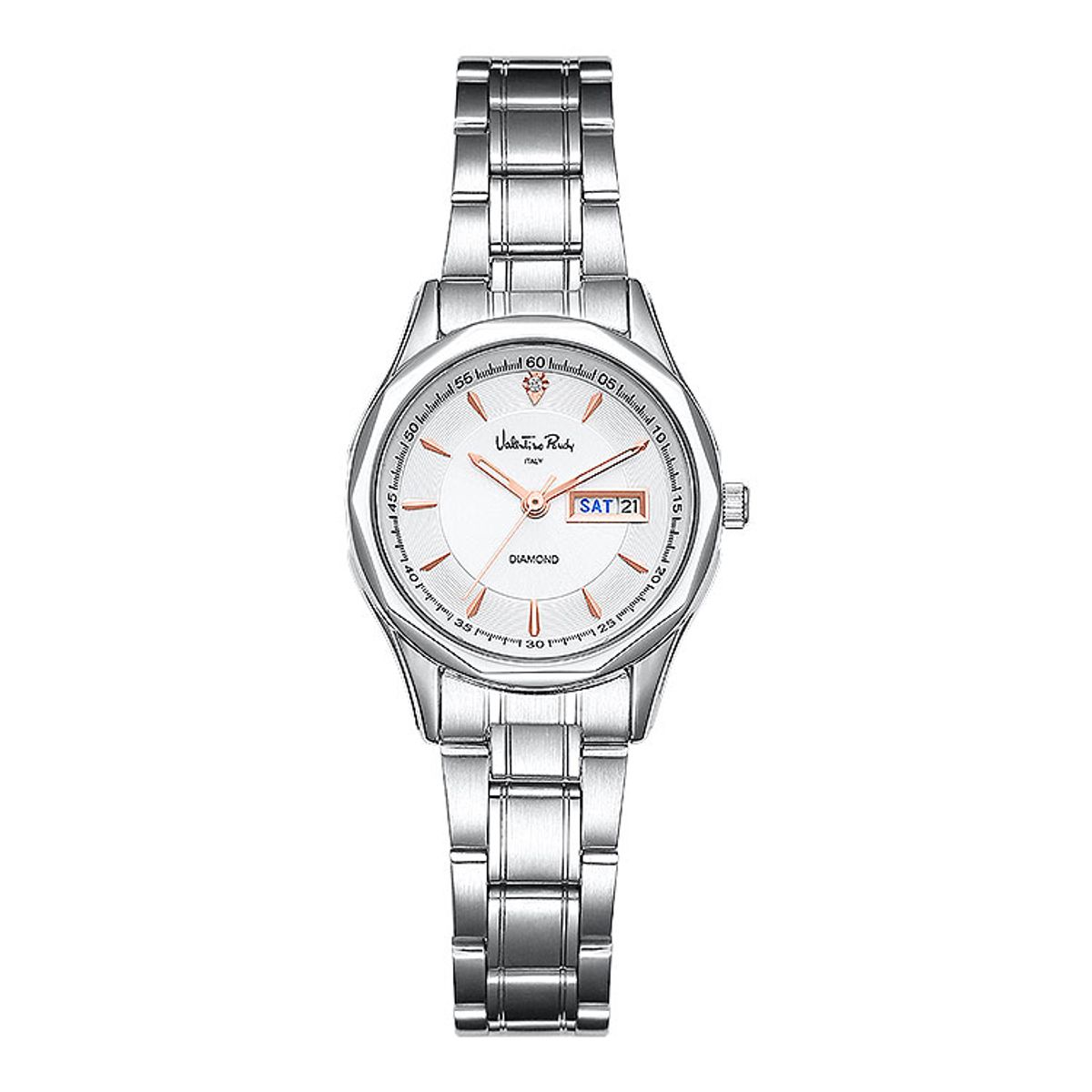 발렌티노 루디(VALENTINO RUDY) VR1120B-WTWTL  다이아몬드시계 감별서  여자시계 메탈시계