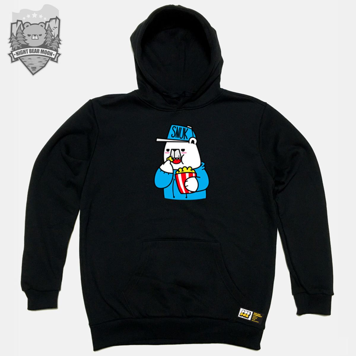 돌돌(DOLDOL) SNUK_HOODY_28 북극곰 스노우보드 선수 스누크 캐릭터 후드티 후디