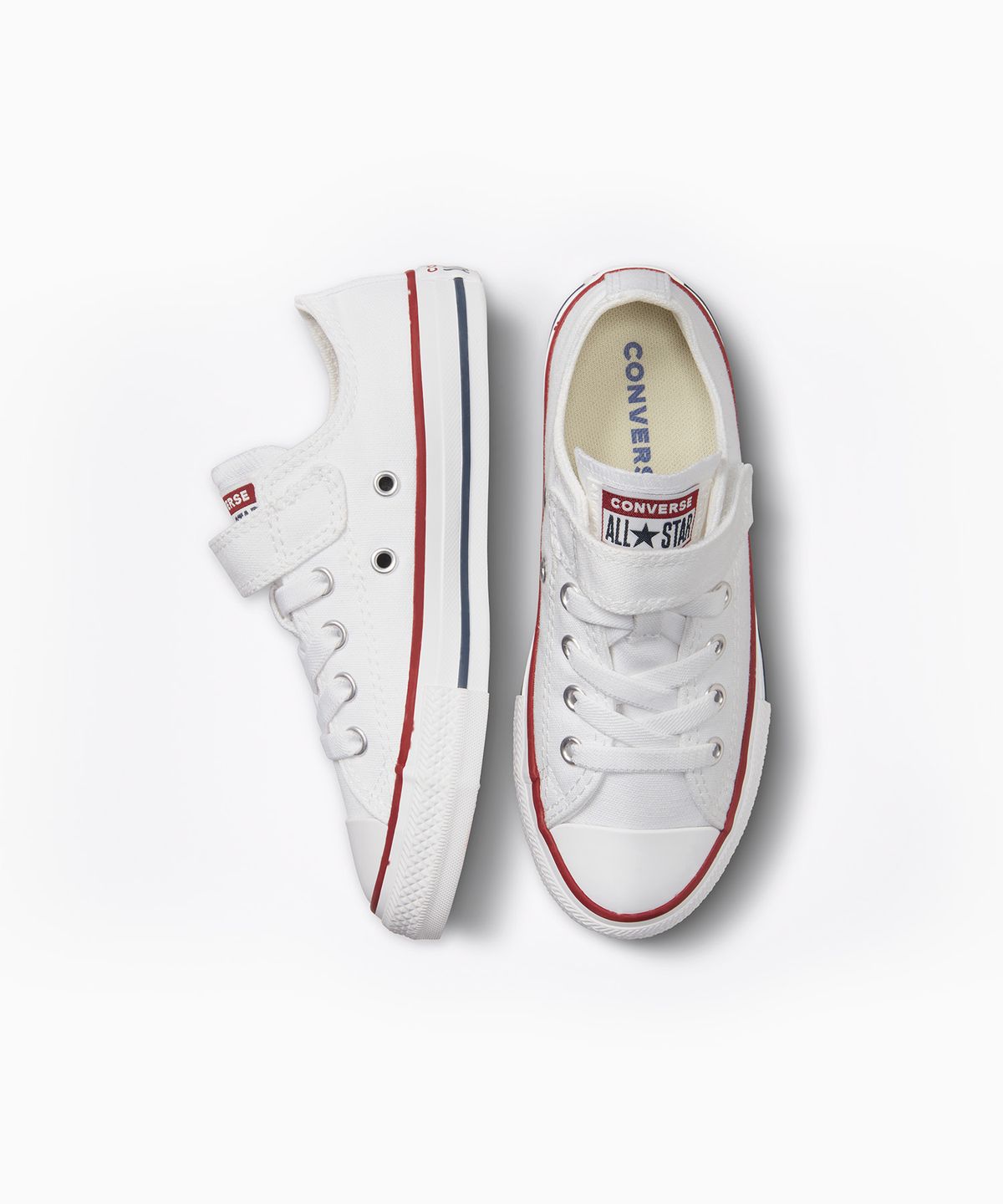 컨버스(CONVERSE) 척테일러 올스타 1V 파운데이션 키즈 화이트 372882C