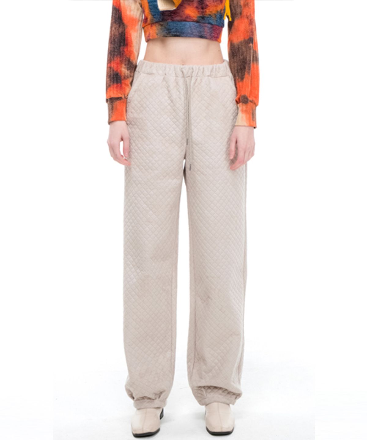 그레이티스트(THE GREATEST) Quilting Pants BEIGE