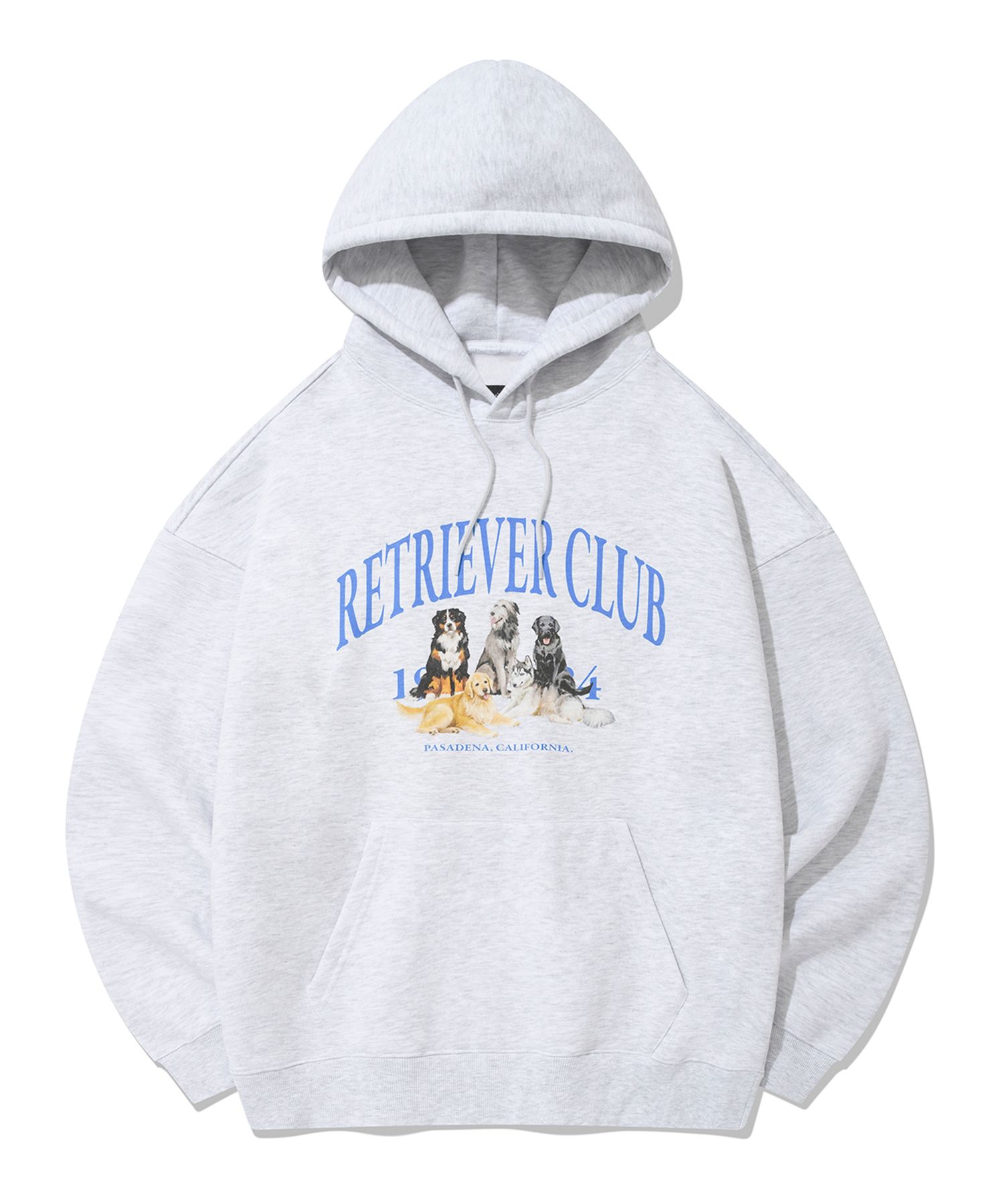 RETRIEVER CLUB☆RETRIEVER FRIENDS HOODIE MUSINSA | RETRIEVER CLUB RETRIEVER FRIENDS HOODIE [MELANGE GRAY]