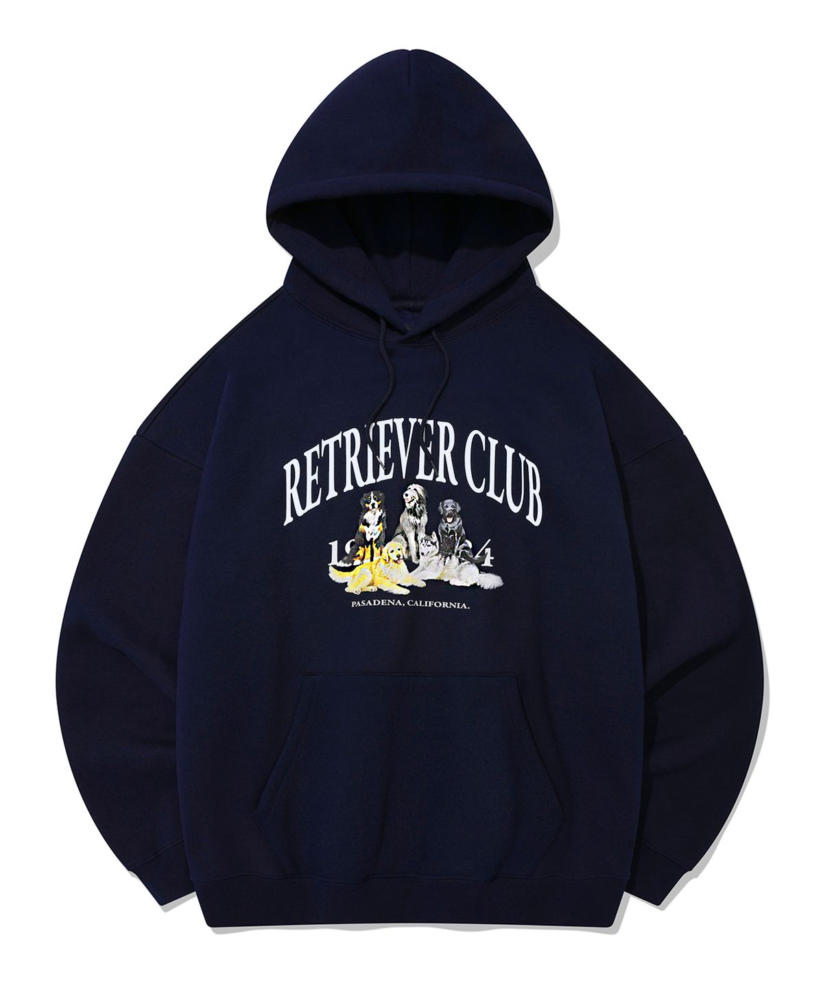 리트리버클럽(RETRIEVER CLUB) RETRIEVER FRIENDS HOODIE [NAVY]