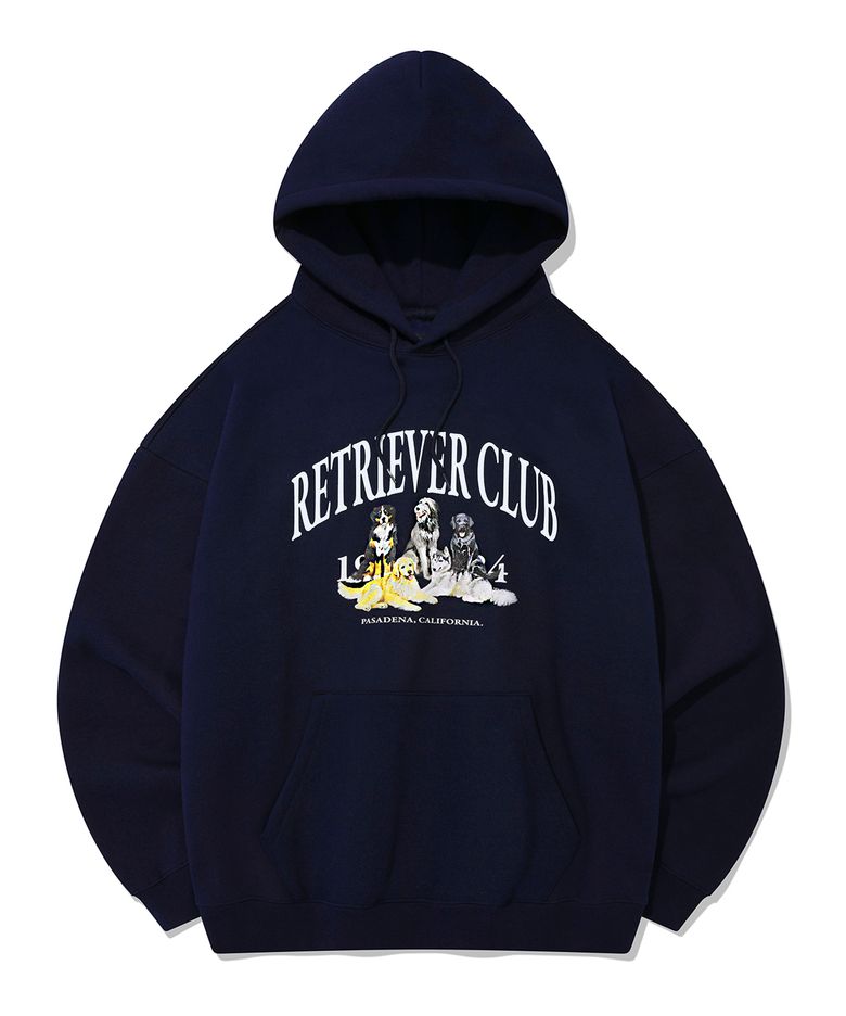 RETRIEVER FRIENDS HOODIE [NAVY]