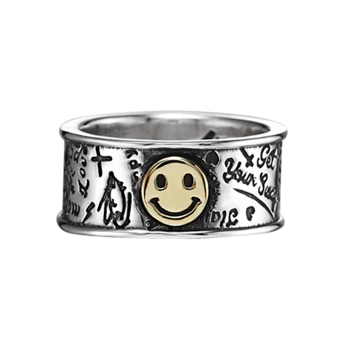 어나니머스아티즌(ANONYMOUS ARTISAN) Artisan tag ring - smile