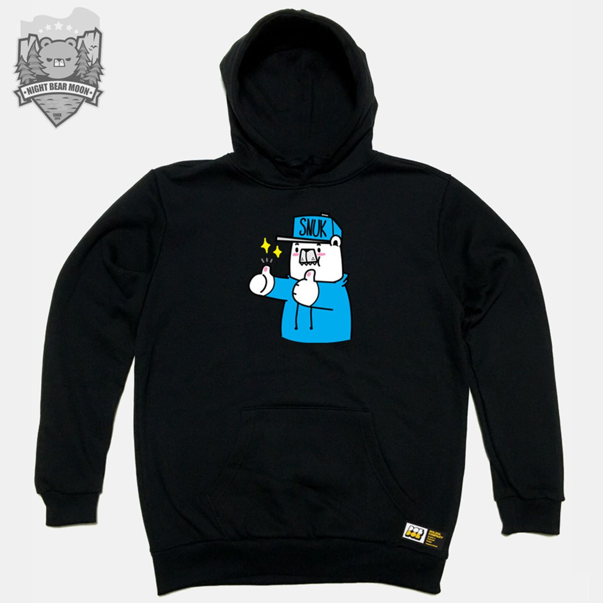 돌돌(DOLDOL) SNUK_HOODY_31 북극곰 스노우보드 선수 스누크 캐릭터 후드티 후디