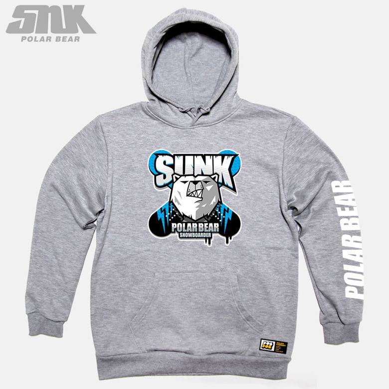 SNUK_HOODY_34 북극곰 스노우보드 선수 스누크 캐릭터 후드티 후디