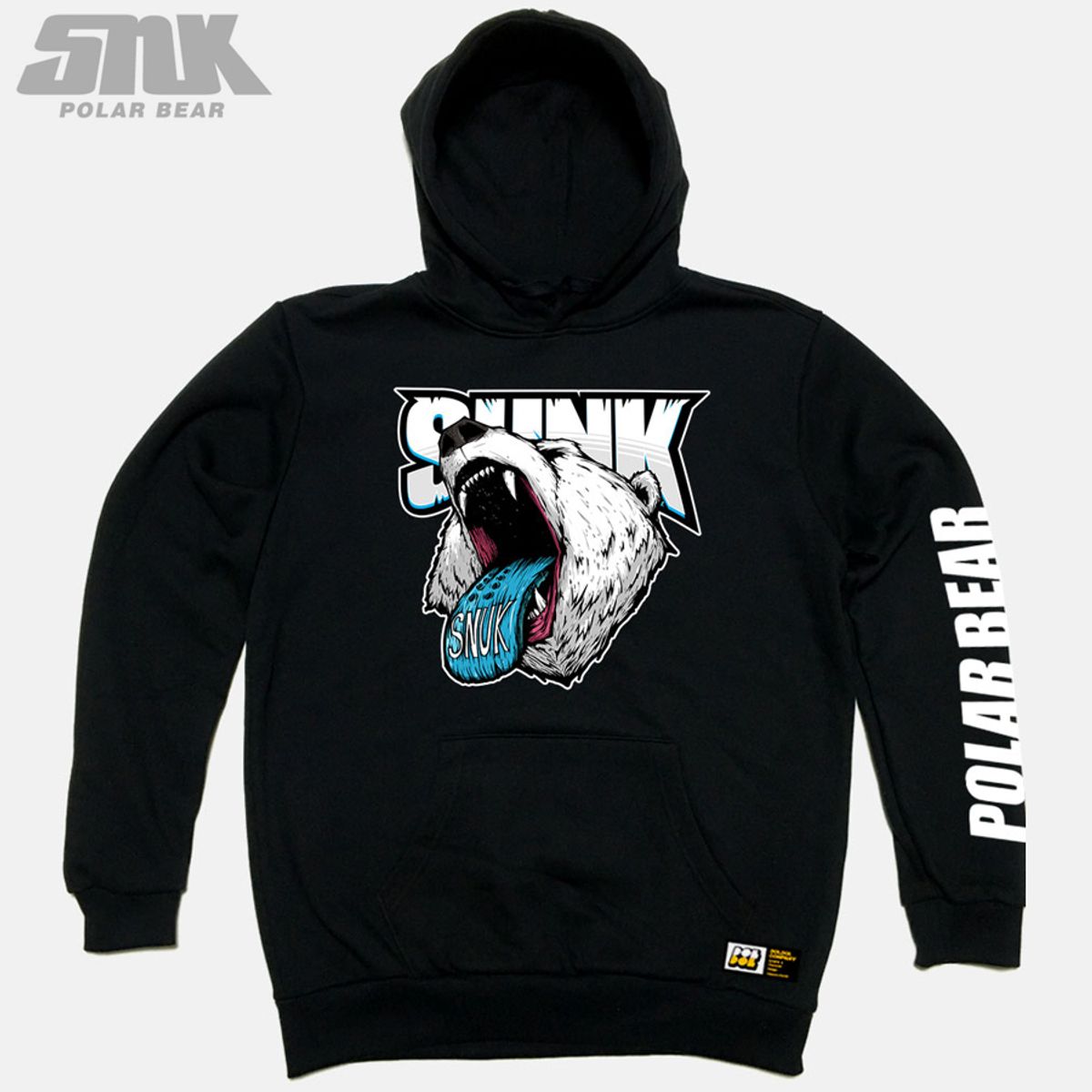 돌돌(DOLDOL) SNUK_HOODY_36 북극곰 스노우보드 선수 스누크 캐릭터 후드티 후디