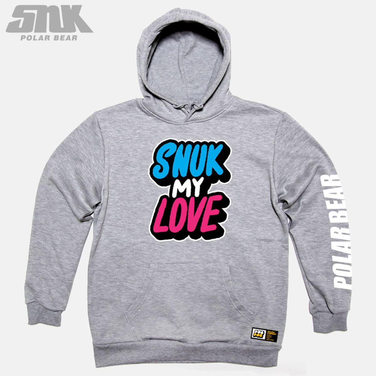 돌돌(DOLDOL) SNUK_HOODY_38 북극곰 스노우보드 선수 스누크 캐릭터 후드티 후디