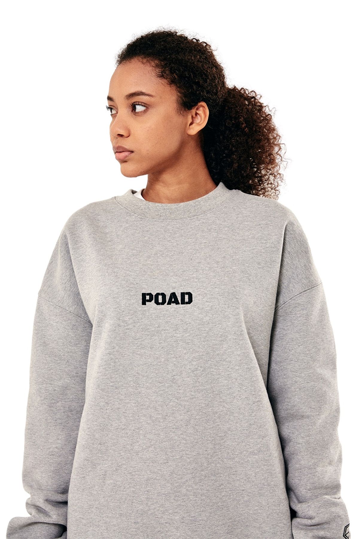 피스오브올데이(PEACE OF ALL DAY) POAD Sweatshirt Grey
