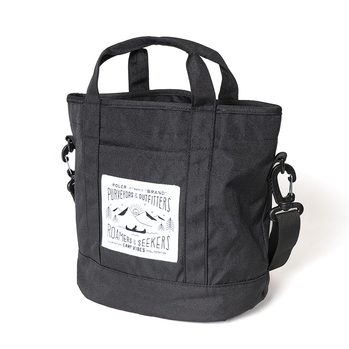 폴러스터프(POLERSTUFF) MINI TOTE BLACK