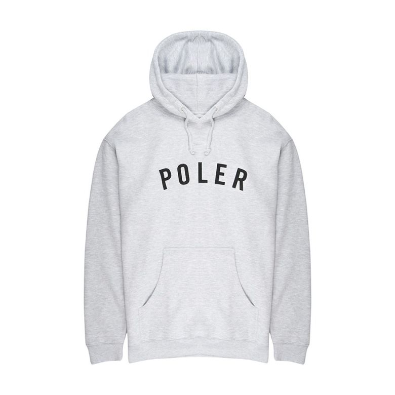 STATE HOODIE GREY HEATHER