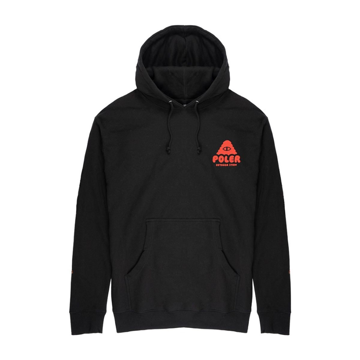 폴러스터프(POLERSTUFF) CLOUDY HOODIE BLACK