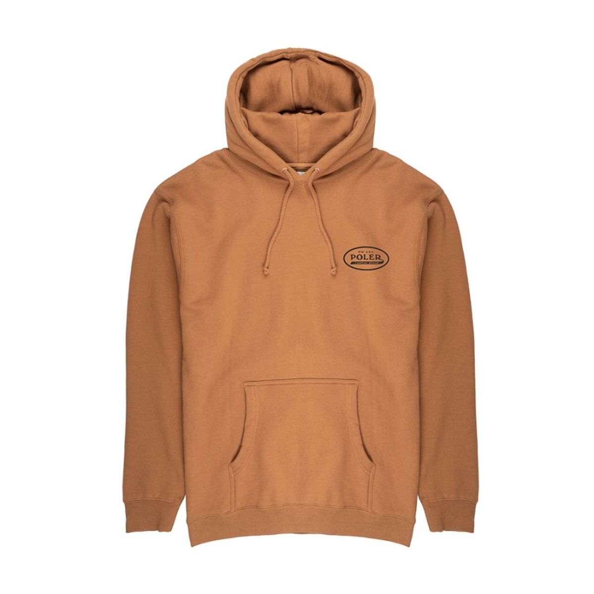 폴러스터프(POLERSTUFF) BRAND BRAND HOODIE SADDLE