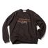 Lettering Logo Brushed Sweat Shirt_Dark Brown