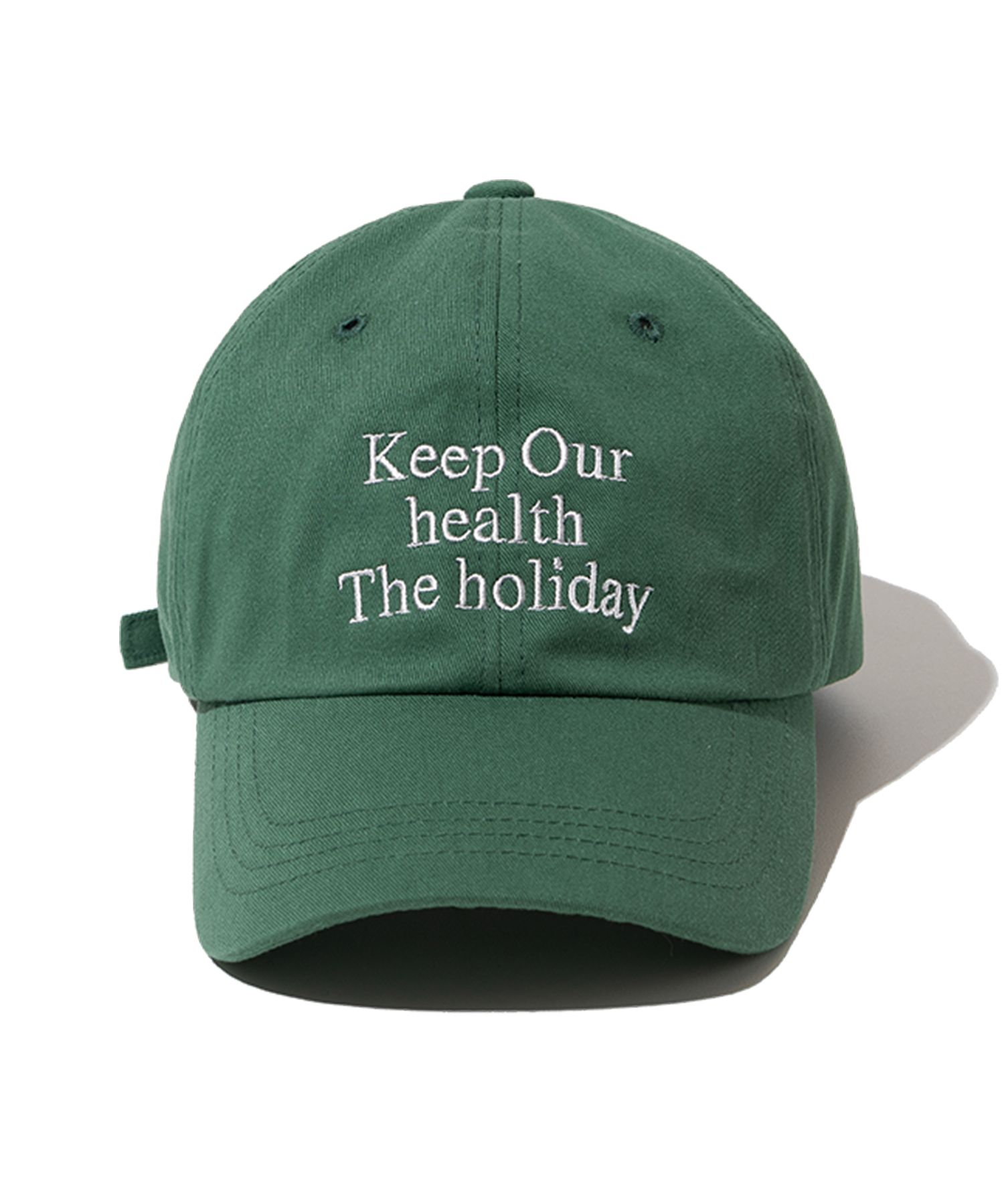 MUSINSA | MILLO ARCHIVE Holiday Signature Ball Cap [Green]