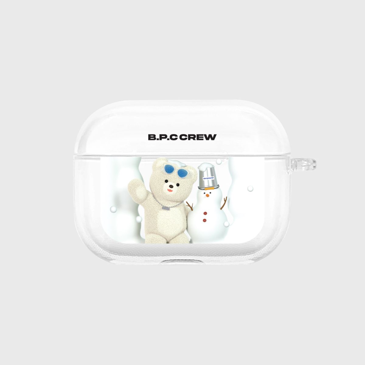어프어프(EARPEARP) CUNI AND SNOWMAN(에어팟프로-클리어)