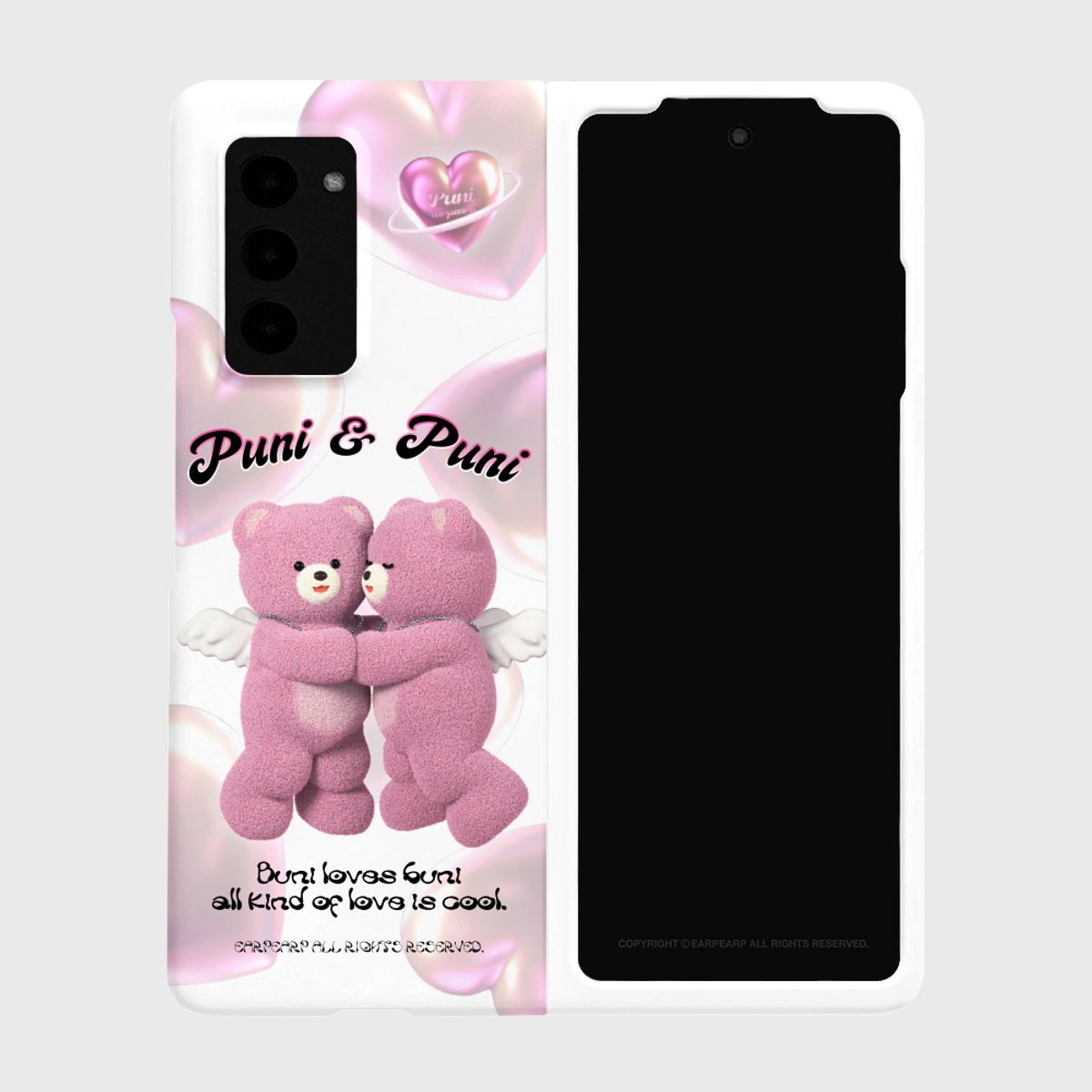 어프어프(EARPEARP) LOVE ANGEL PUNI-WHITE(Z폴드-하드)