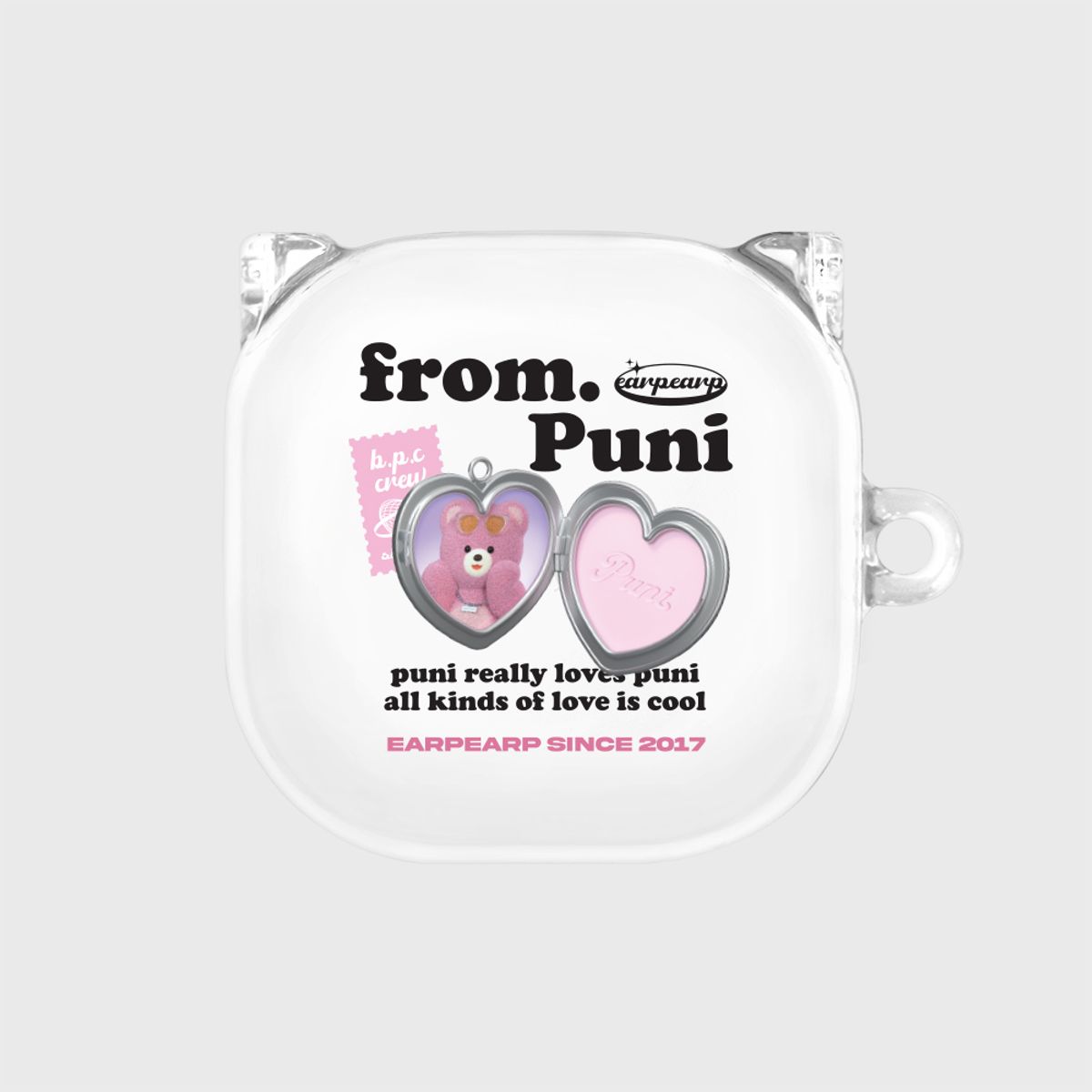 어프어프(EARPEARP) PUNI PENDANT(버즈-클리어하드)