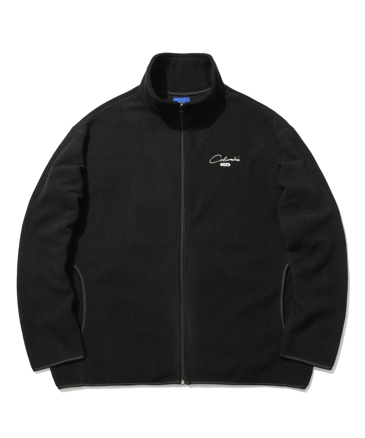 컬럼비아 유니버시티(COLUMBIA UNIVERSITY) CU OLDSCHOOL LOGO LIGHT FLEECE ZIP-UP JACKET 블랙