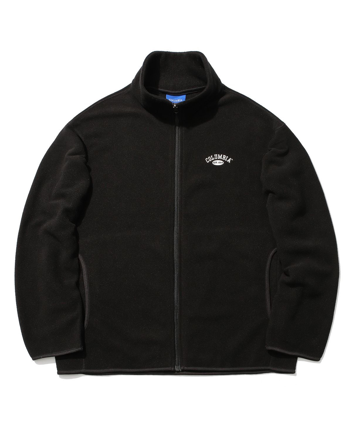 컬럼비아 유니버시티(COLUMBIA UNIVERSITY) CU ARCH LOGO LIGHT FLEECE ZIP-UP JACKET 블랙