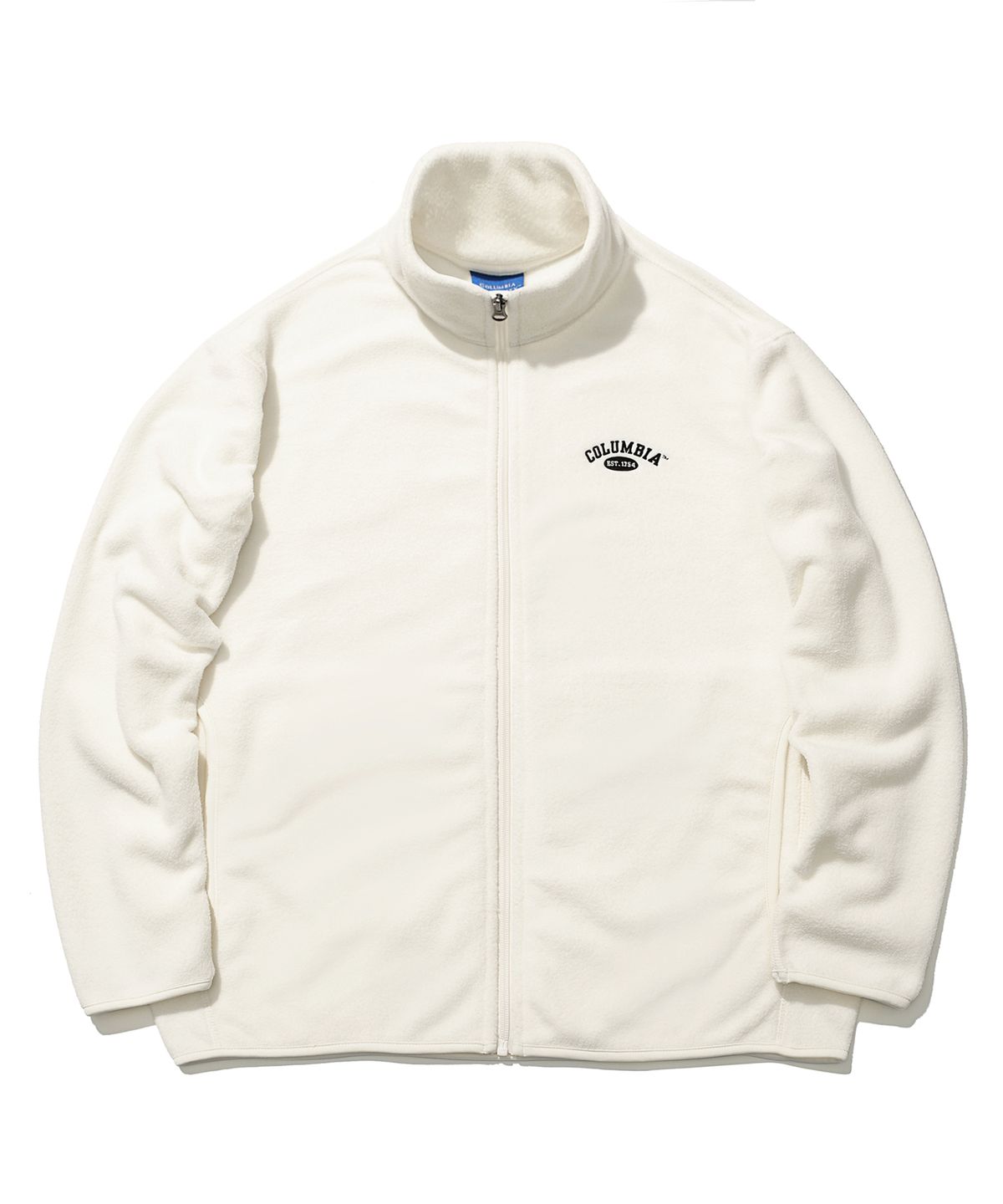 컬럼비아 유니버시티(COLUMBIA UNIVERSITY) CU ARCH LOGO LIGHT FLEECE ZIP-UP JACKET 크림