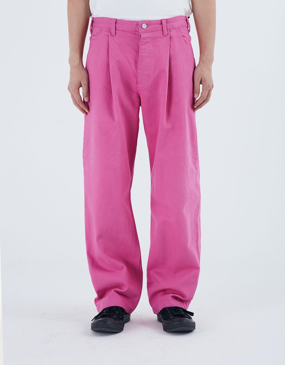 엠엠엘지(MMLG) [Mmlg] 22 OVERDYE JEANS (FLOWER PINK)