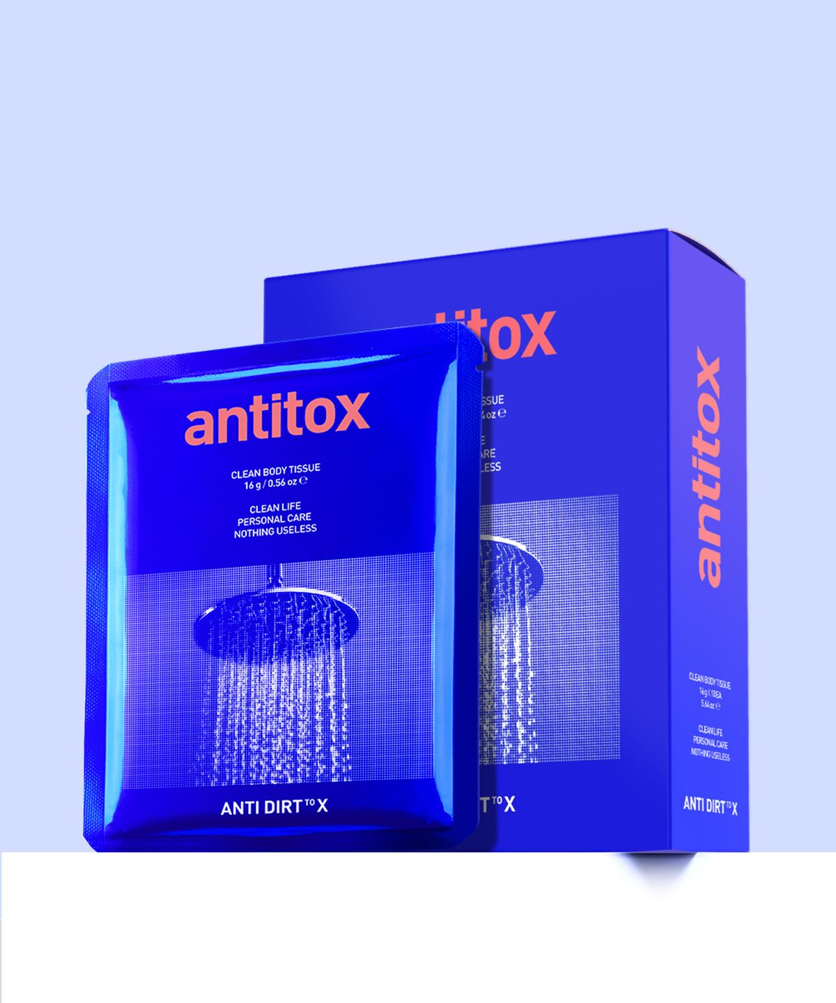 안티톡스(ANTITOX) [상쾌한 데오티슈] 안티톡스 클린 바디티슈 [10매입] 2박스