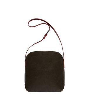 Liller Cross Bag - SCARLET / BROWN