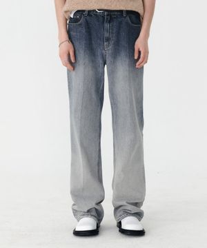 Gradation Flare Denim - M/BLUE