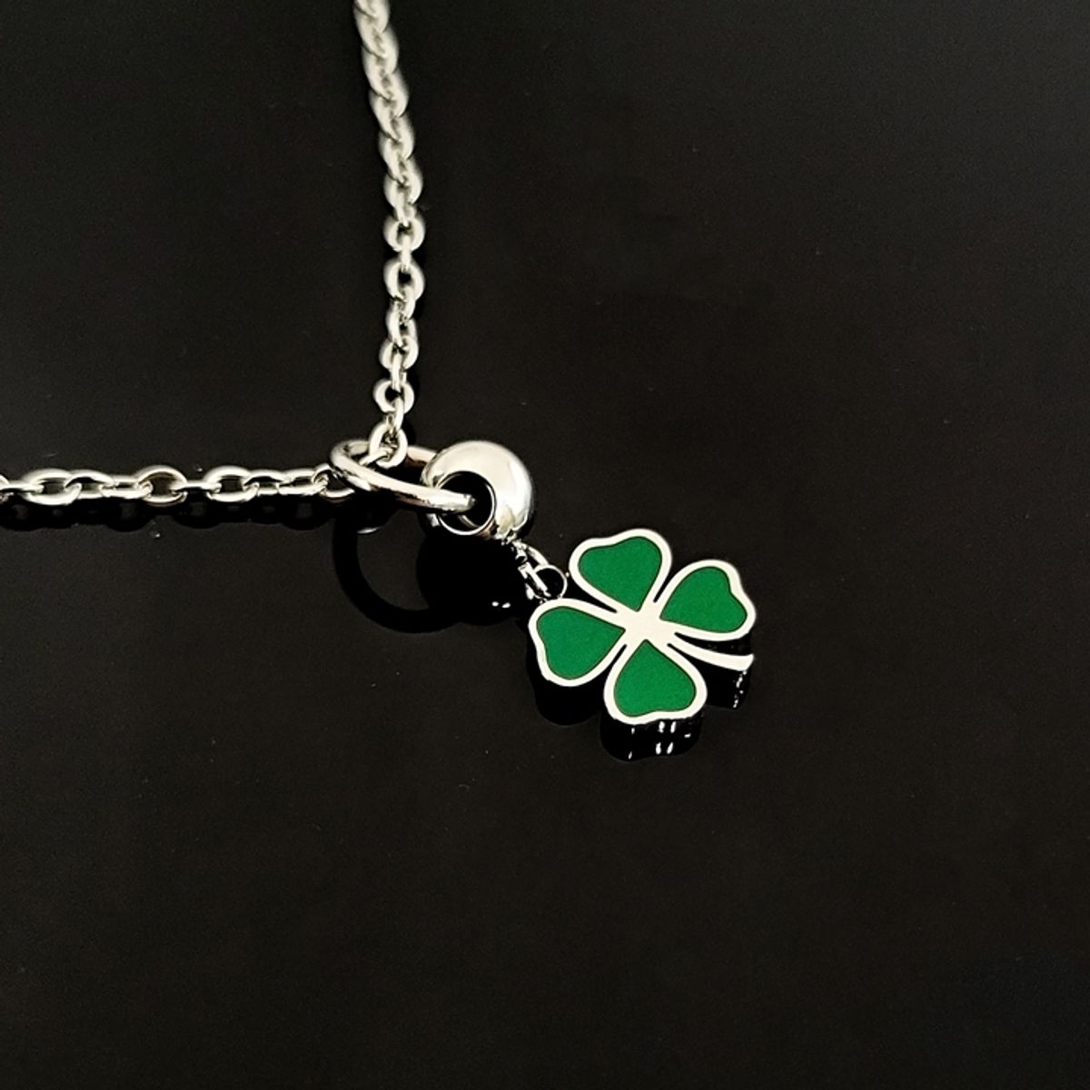 글로리아덴(GLORY_ARDEN) [남여공용] Four-Leaf Clover 행운의 목걸이 / GHMN-298