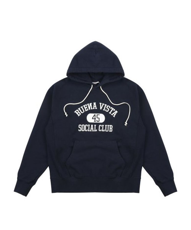 Reverse Pullover Hoodie (Navy)