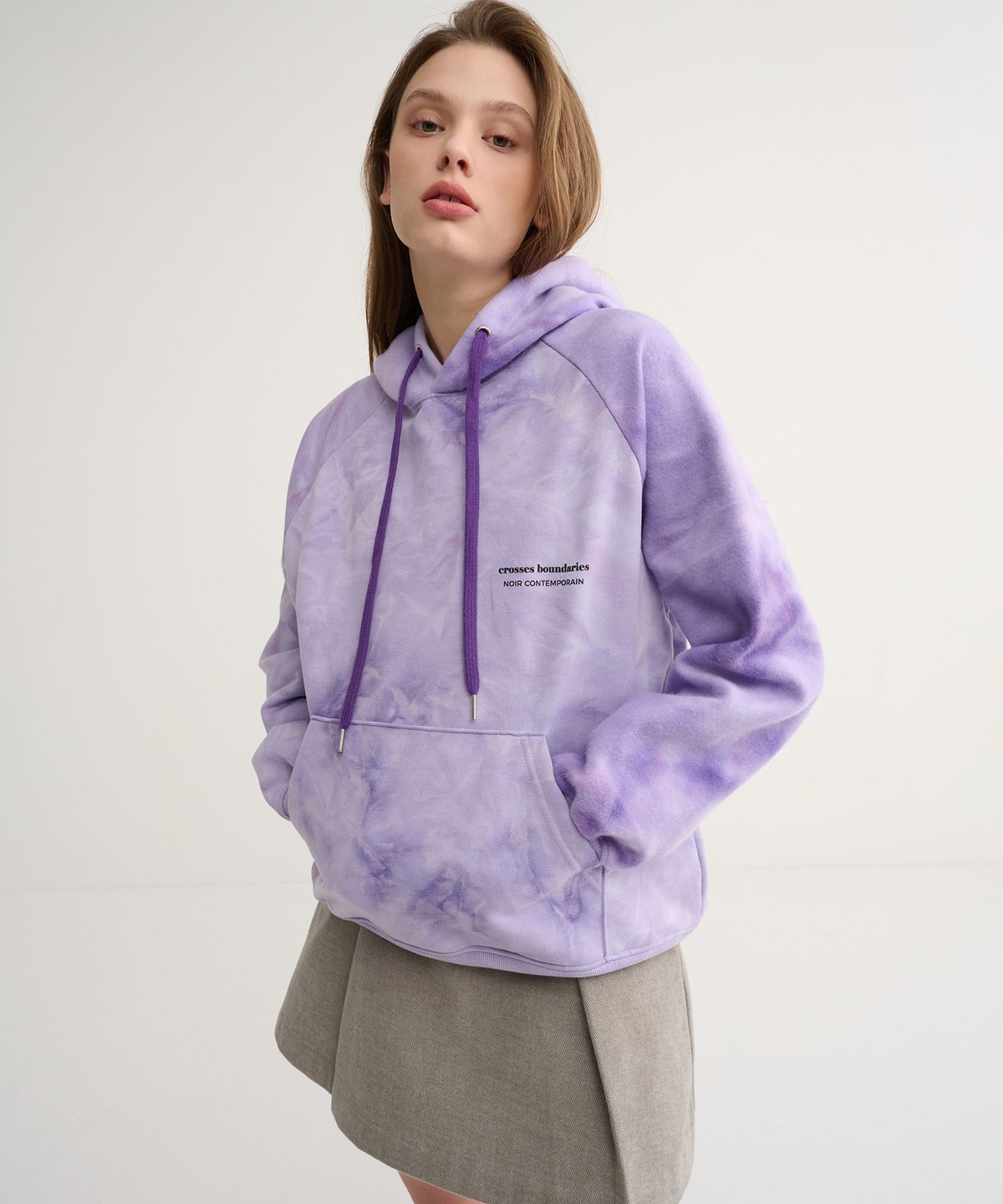느와(NOIR) Dyed Hoodie