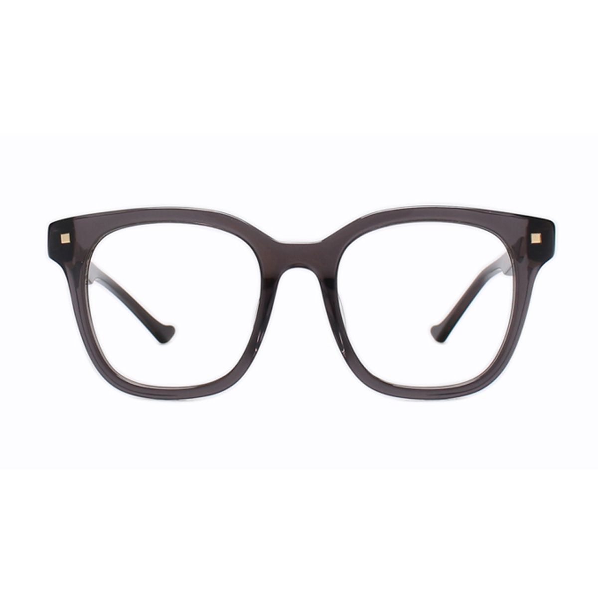 알로아이웨어(ALO EYEWEAR) [ALO:CTZEN] CI7603A C2 빅 오버사이즈 다크그레이 뿔테 안경