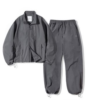 테크 숏 자켓_차콜BDA 셋업