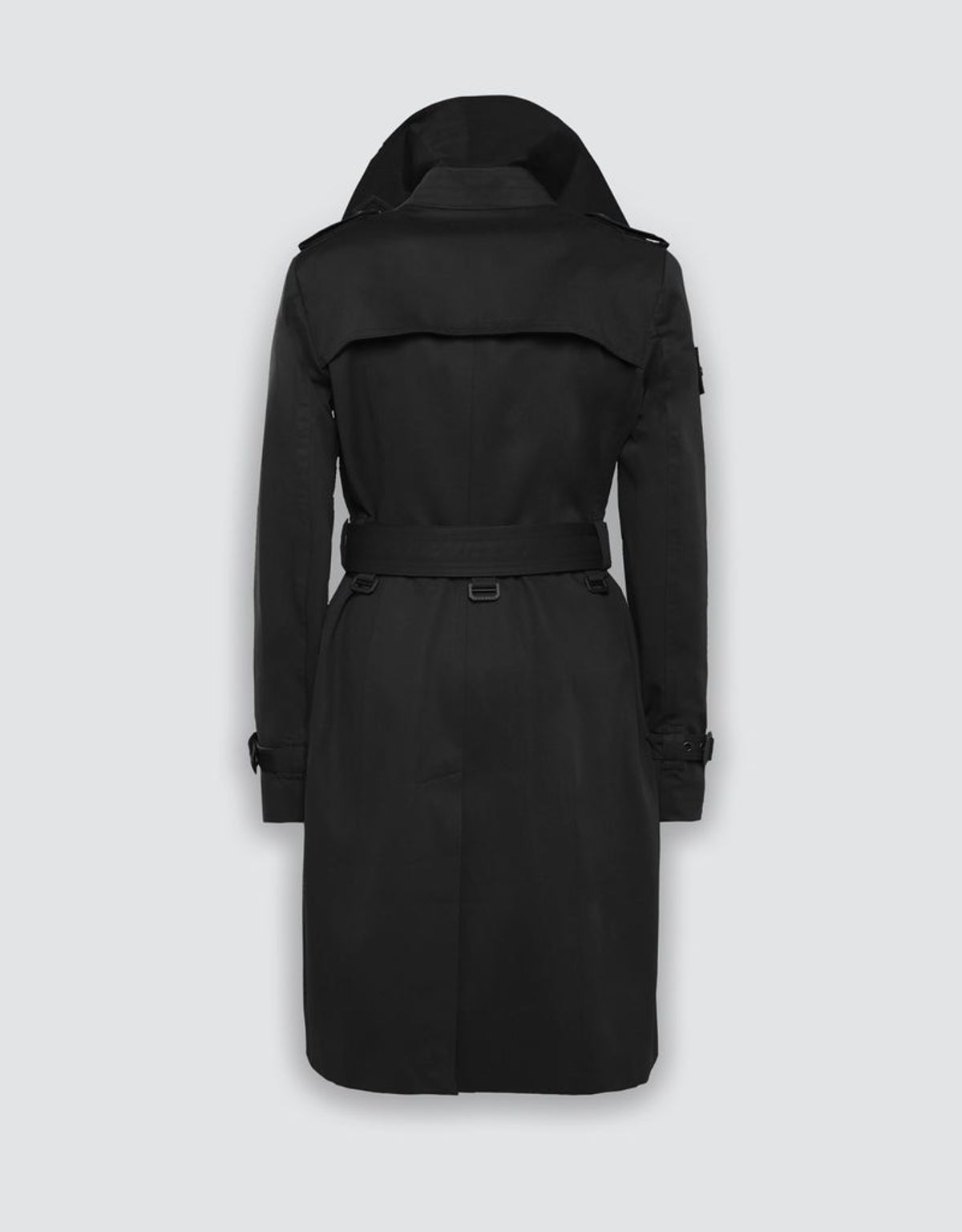 트렌치런던(TRENCH LONDON) 퀸 스펙터 트렌치 코트 (BLACK/BLACK/BLACK)