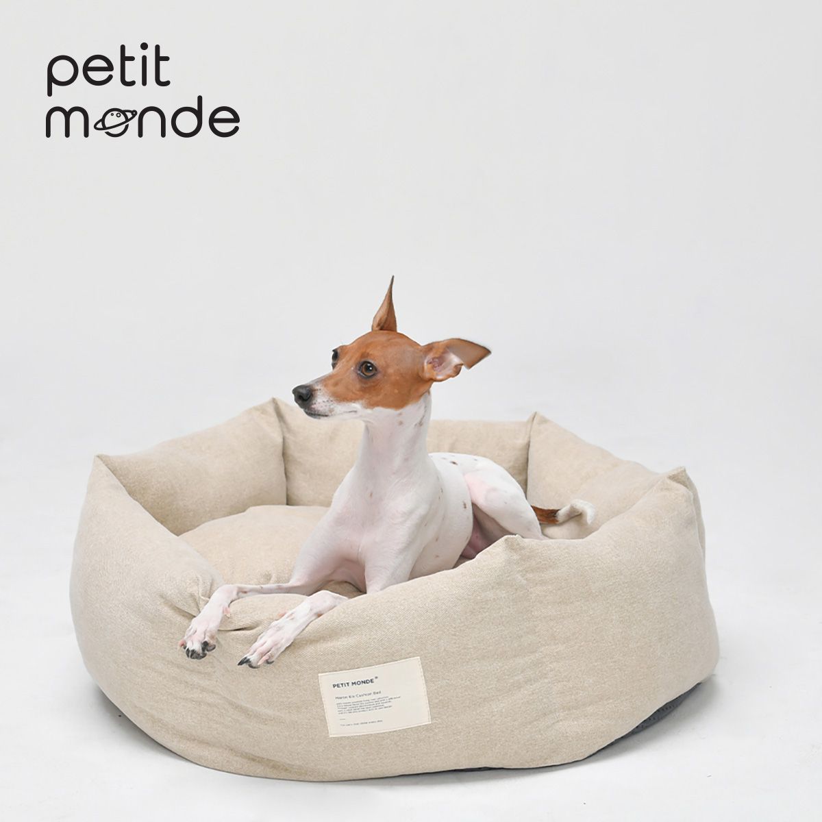 쁘띠몽드(PETIT MONDE) 마론 식스 쿠션 베드 M (폭60cm ~8kg) / L (폭80cm ~20kg)