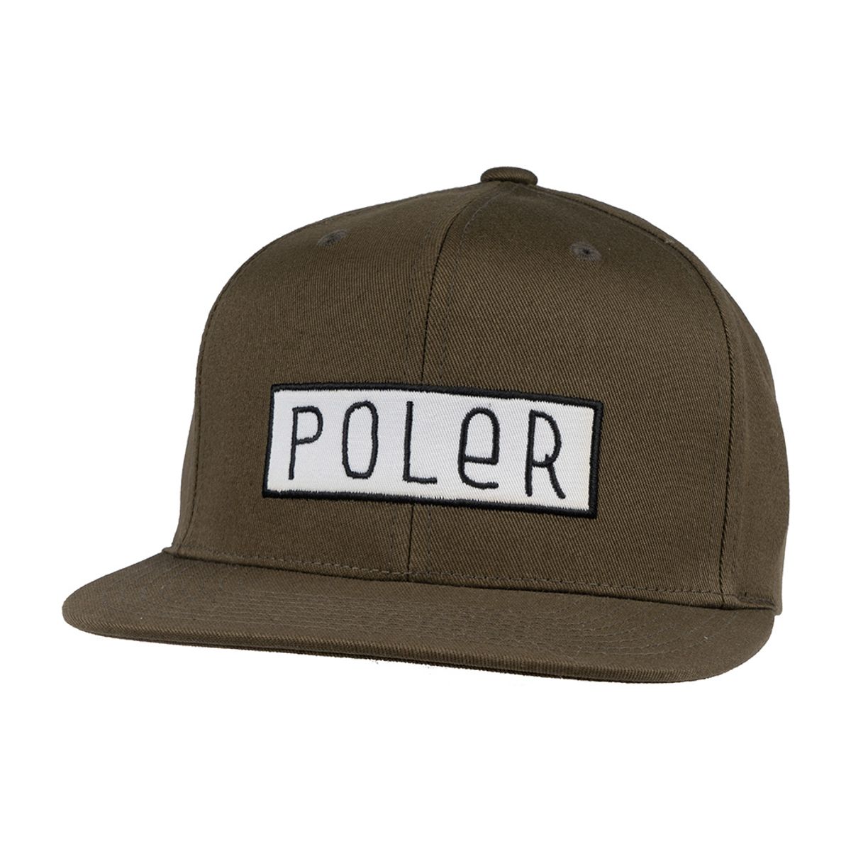 폴러스터프(POLERSTUFF) FONT PATCH HAT OLIVE